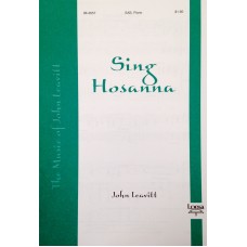 Sing Hosanna 2 part & piano (license)